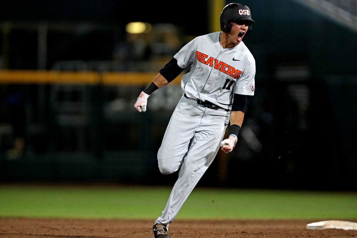 NCAA Baseball: College World Series-Arkansas vs Oregon State