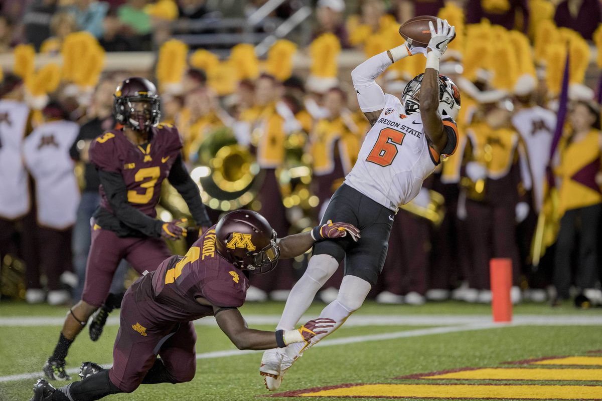 NCAA Football: Oregon State at Minnesota