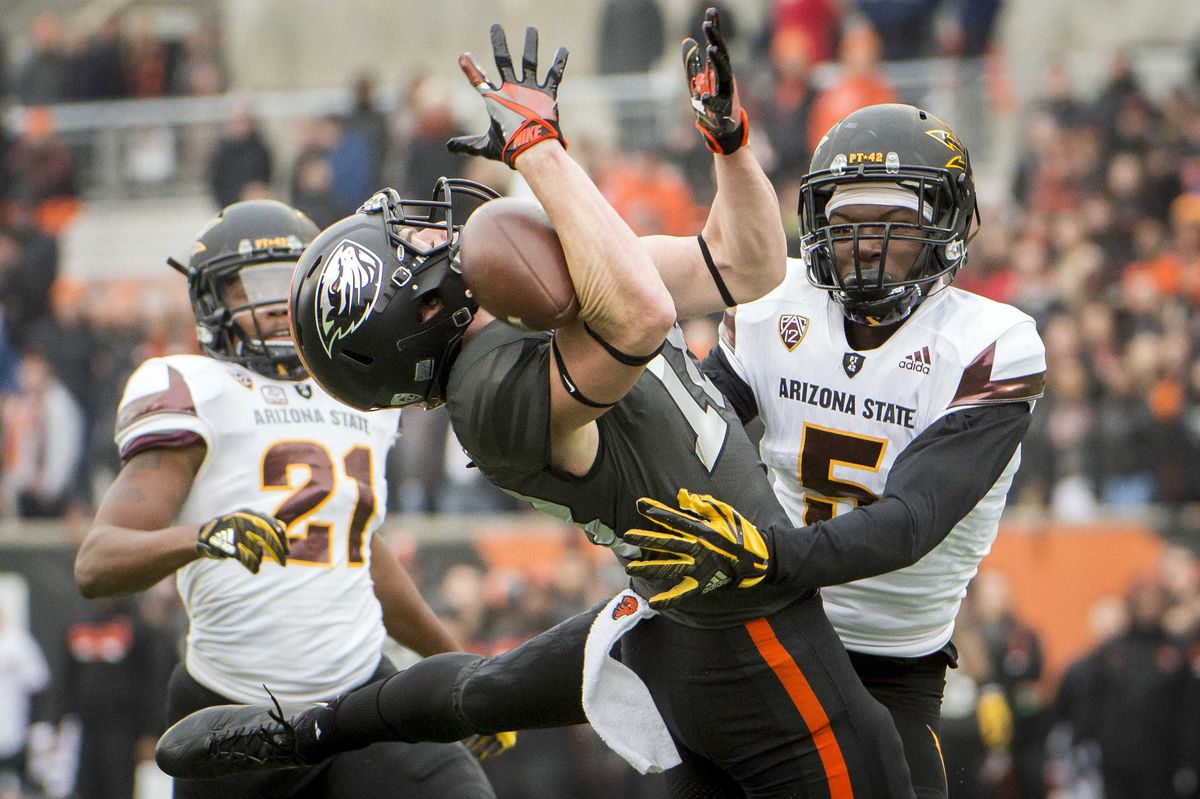 NCAA Football: Arizona State at Oregon State