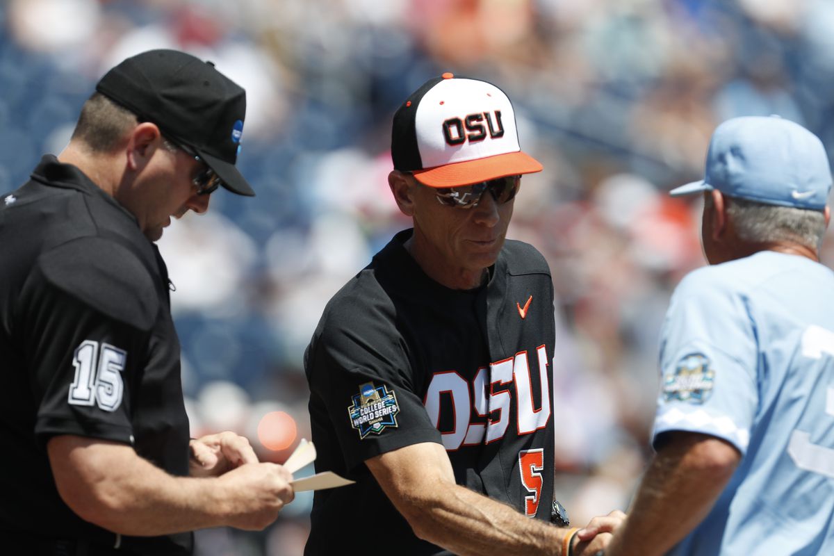 NCAA Baseball: College World Series-North Carolina vs Oregon State