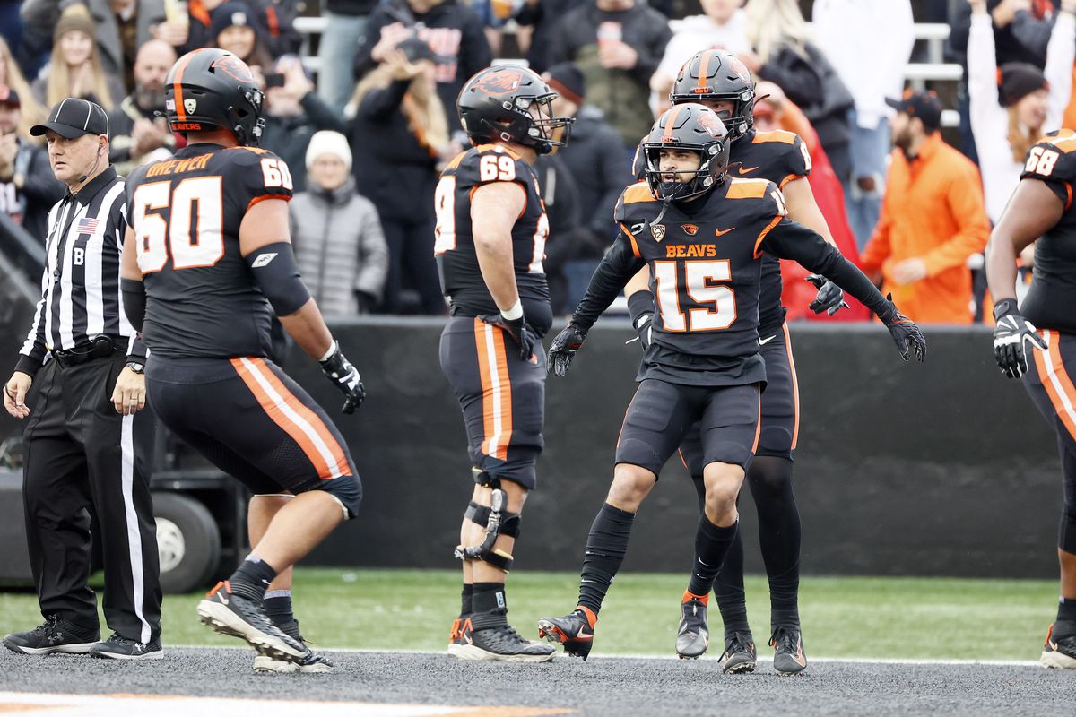 NCAA Football: Utah at Oregon State