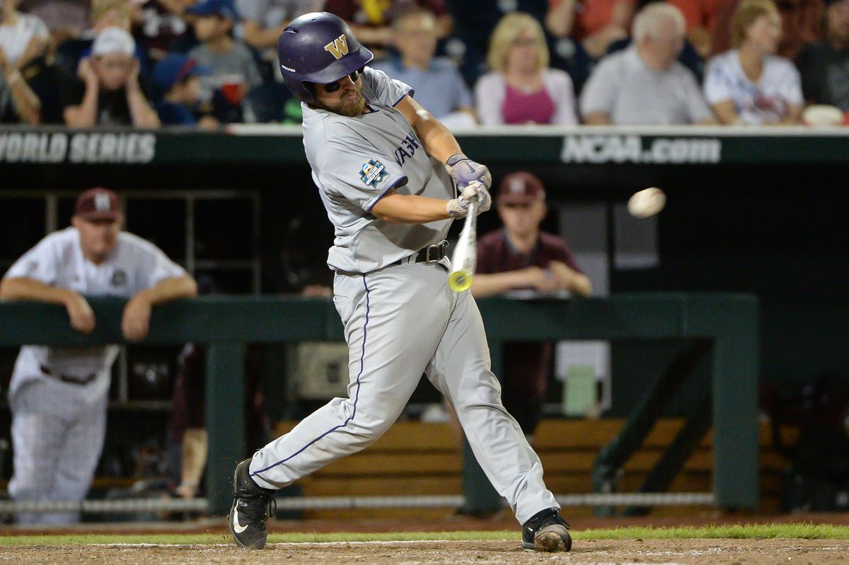 NCAA Baseball: College World Series-Mississippi State vs Washington