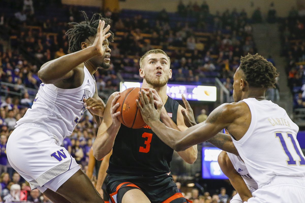 NCAA Basketball: Oregon State at Washington