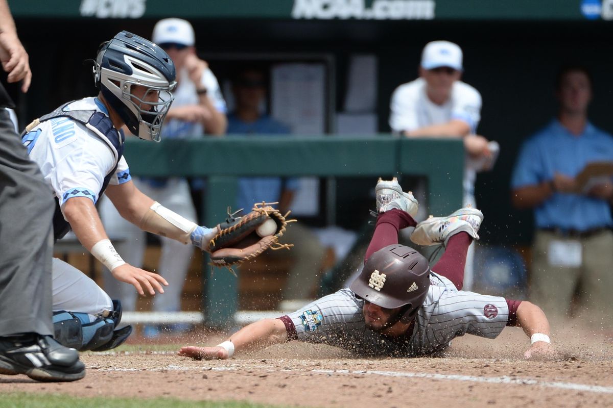 NCAA Baseball: College World Series-Mississippi State vs North Carolina