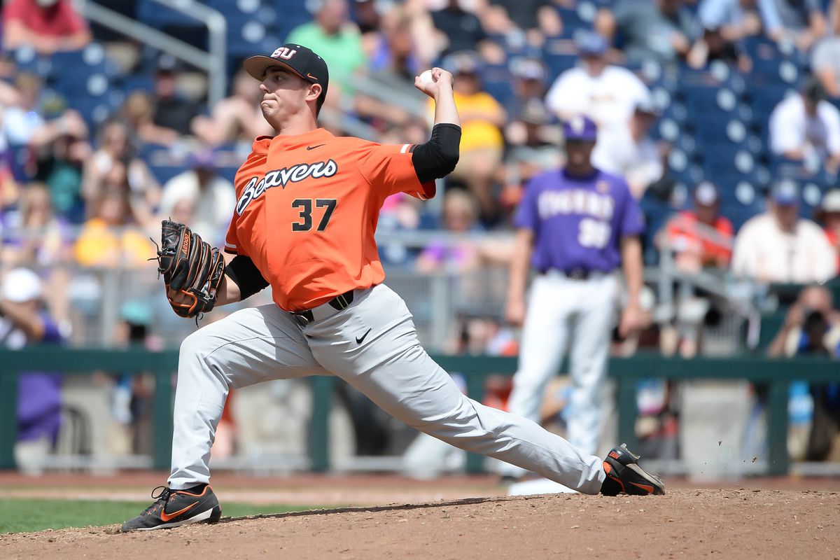 NCAA Baseball: College World Series-LSU vs Oregon State