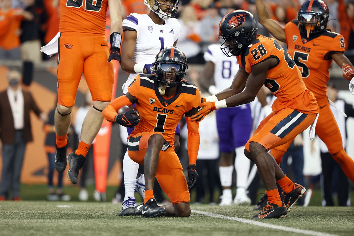 NCAA Football: Washington at Oregon State
