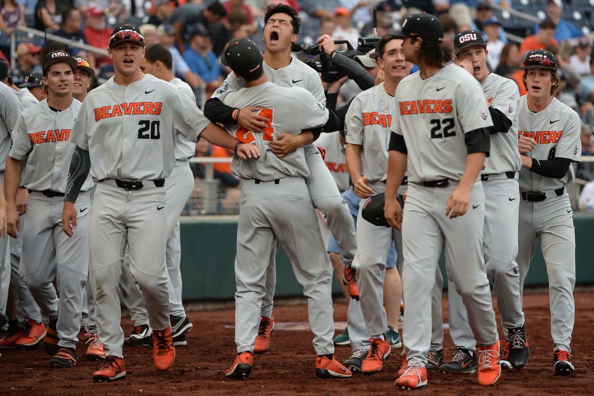 NCAA Baseball: College World Series-North Carolina vs Oregon State