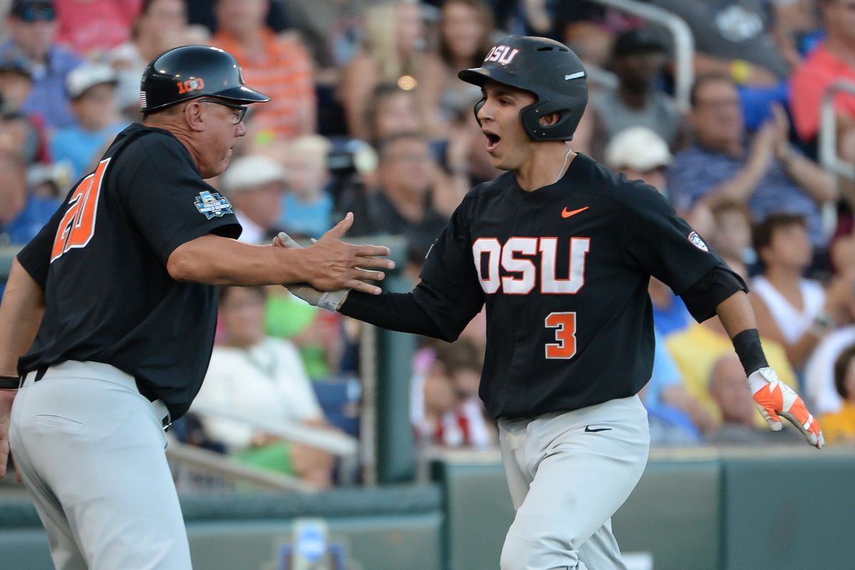 NCAA Baseball: College World Series-LSU vs Oregon State
