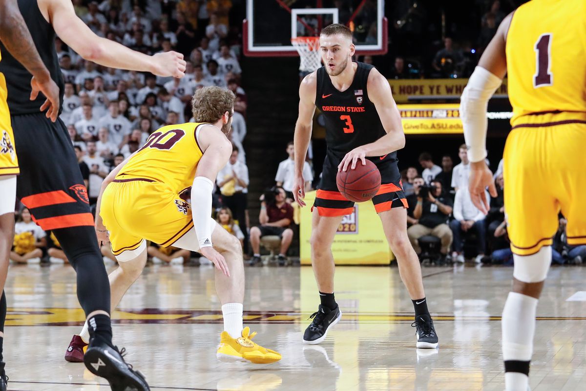 COLLEGE BASKETBALL: FEB 22 Oregon State at Arizona State