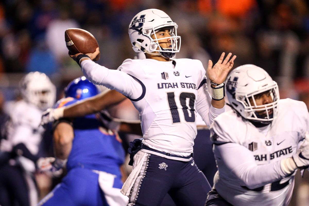 NCAA Football: Utah State at Boise State