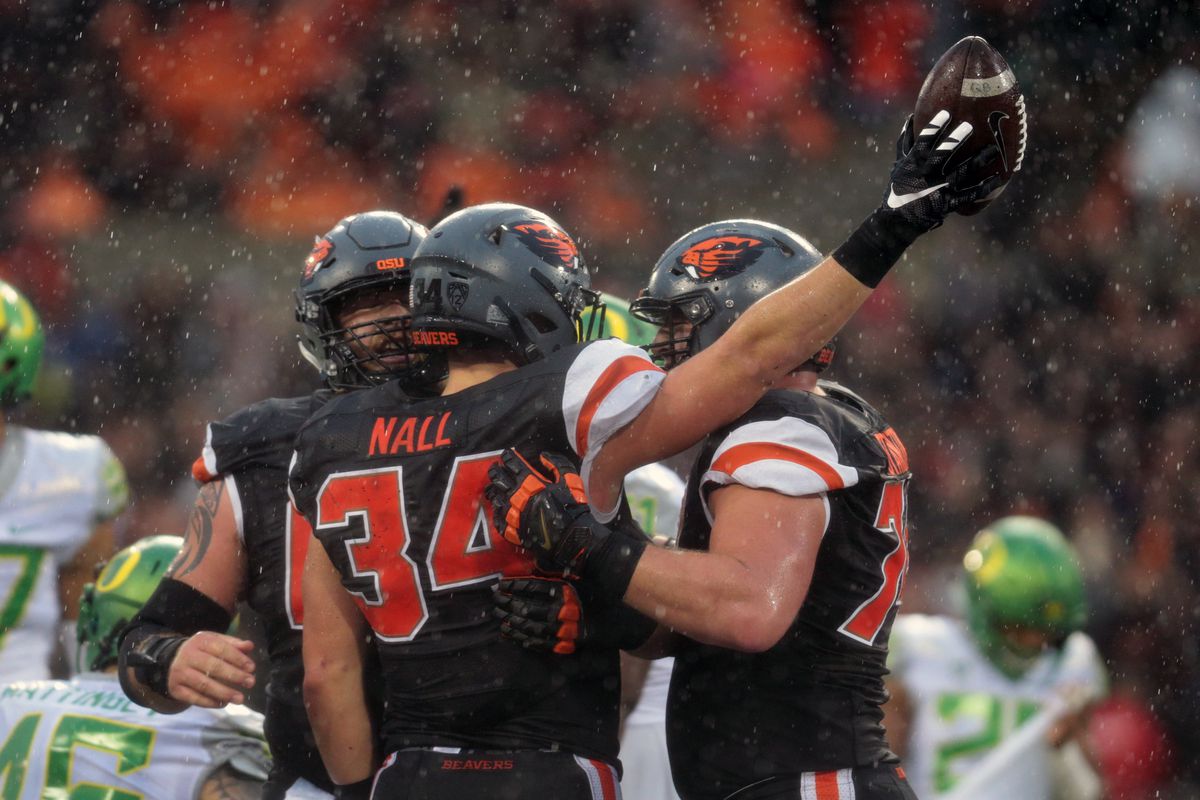 NCAA Football: Oregon at Oregon State