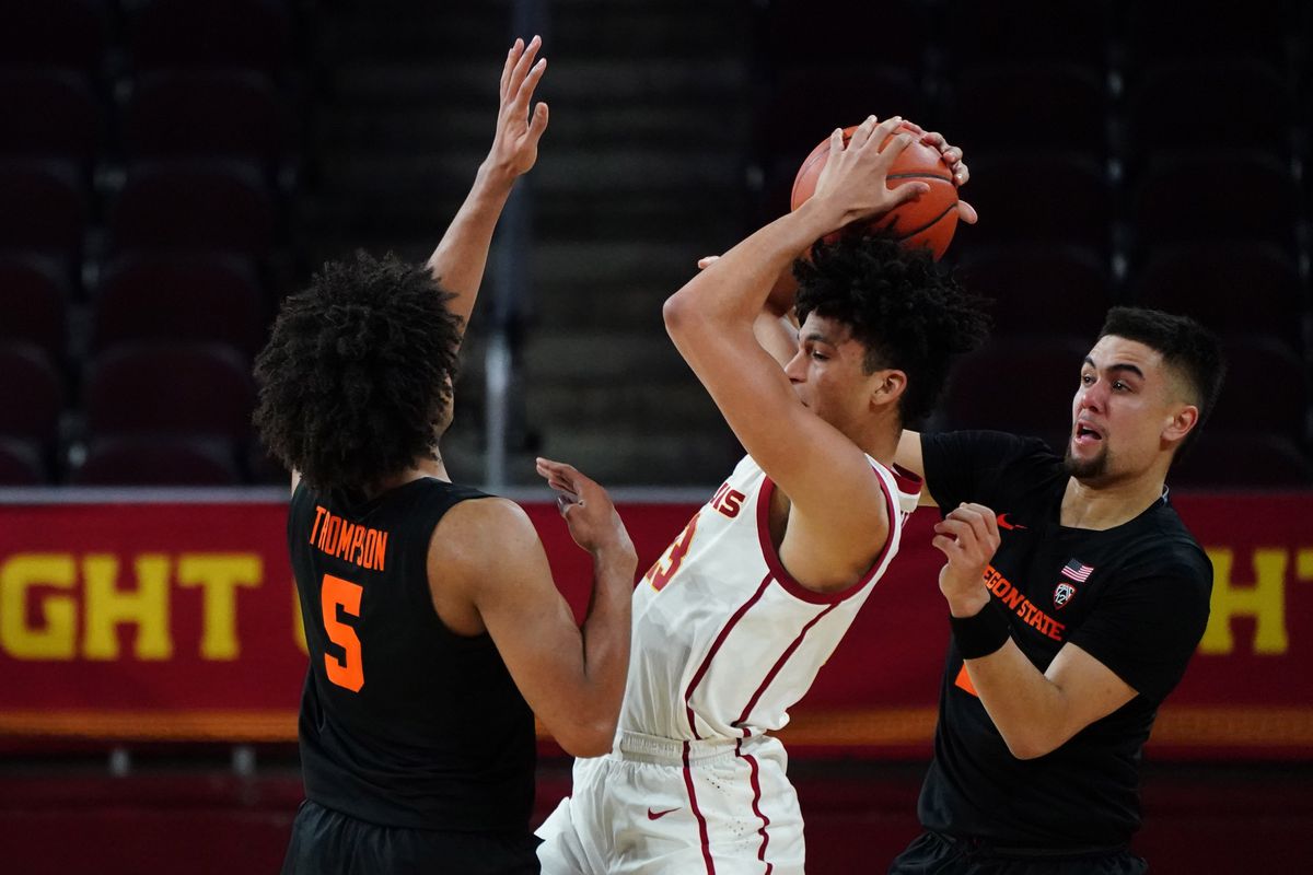 NCAA Basketball: Oregon State at Southern California