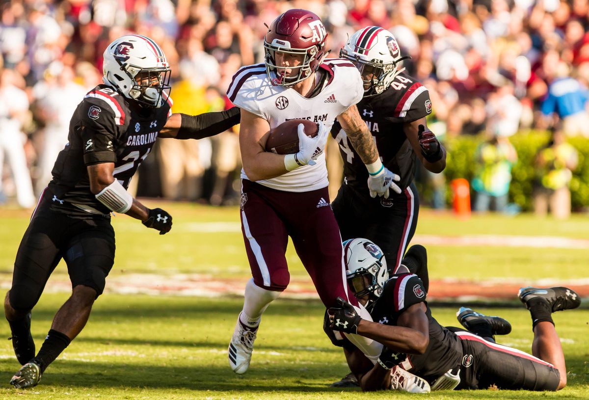 NCAA Football: Texas A&amp;M at South Carolina