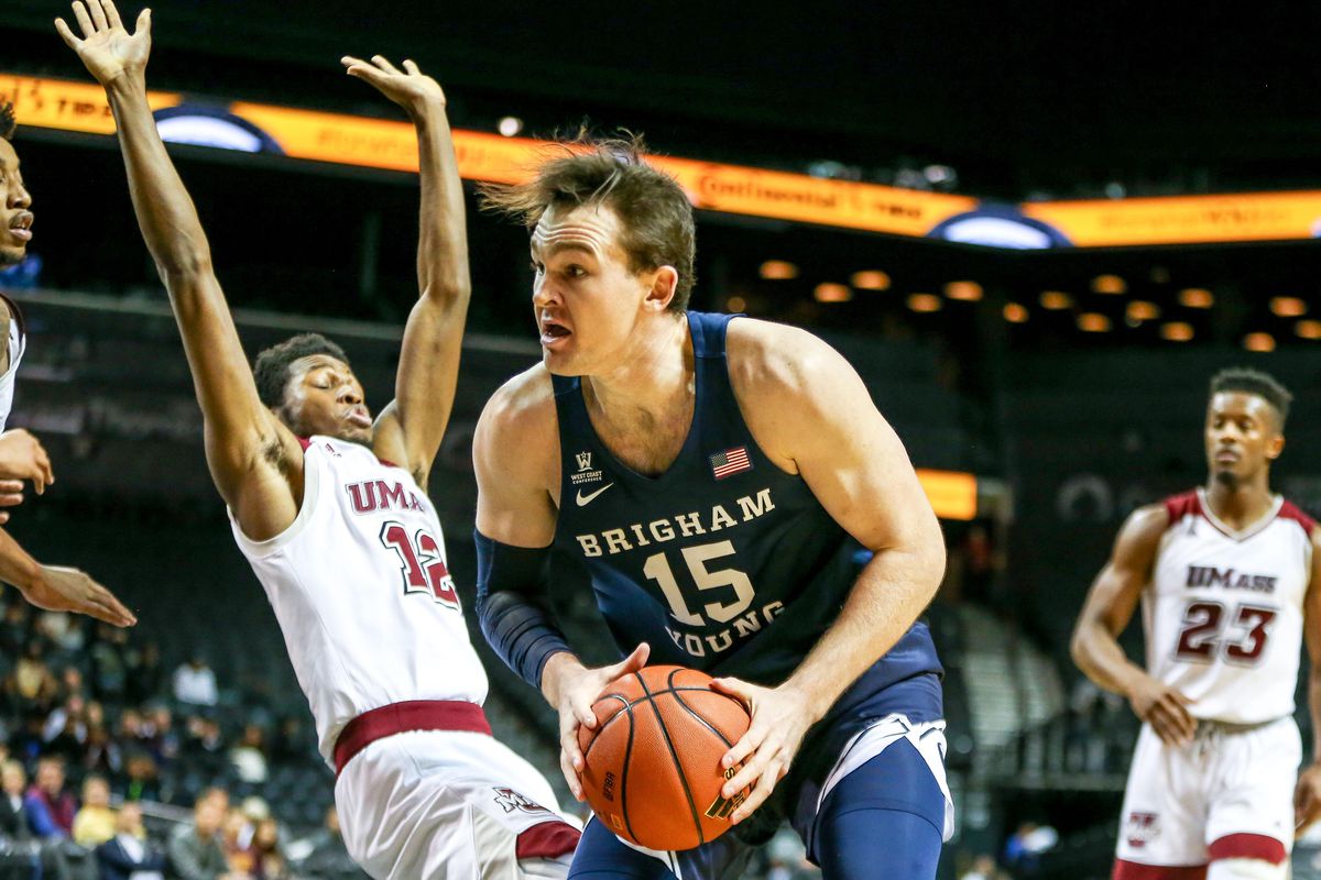 NCAA Basketball: Barclays Center Classic-BYU vs Massachusetts