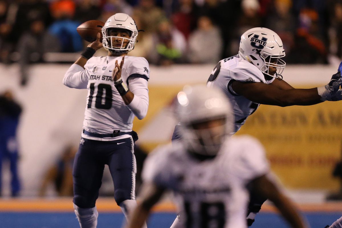 NCAA Football: Utah State at Boise State