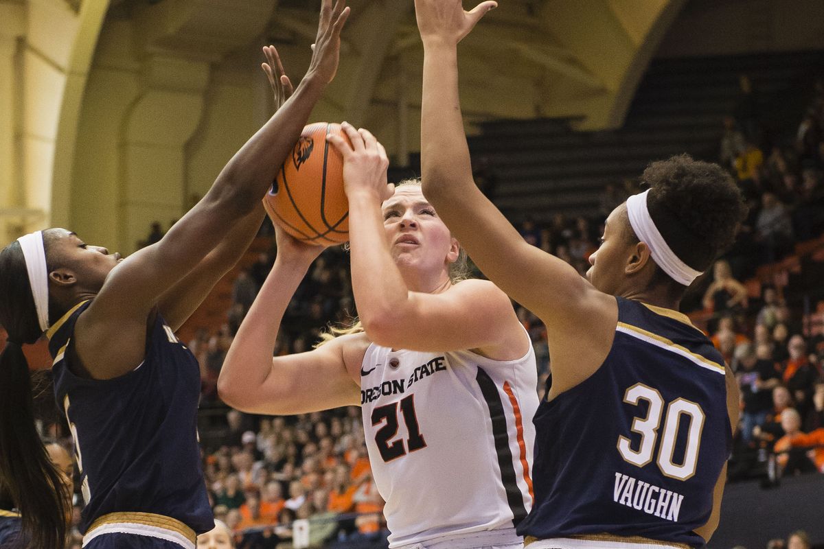 NCAA Womens Basketball: Notre Dame at Oregon State