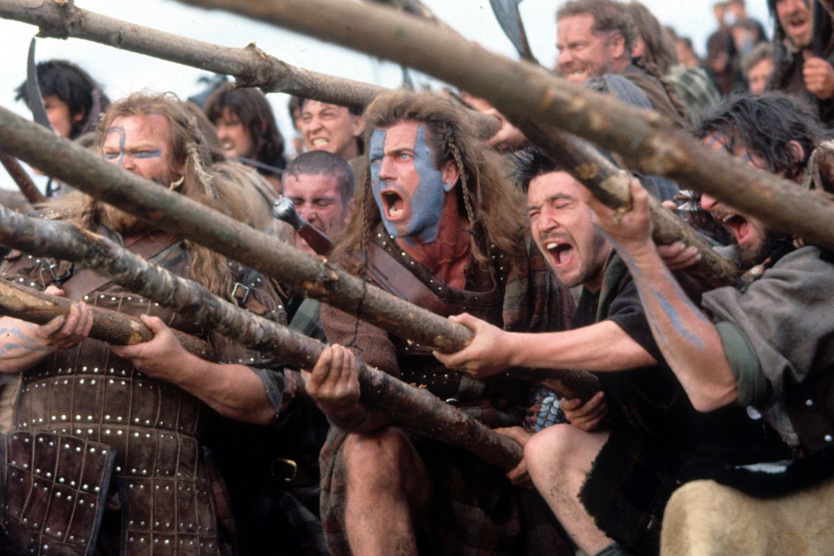 Mel Gibson In ‘Braveheart’