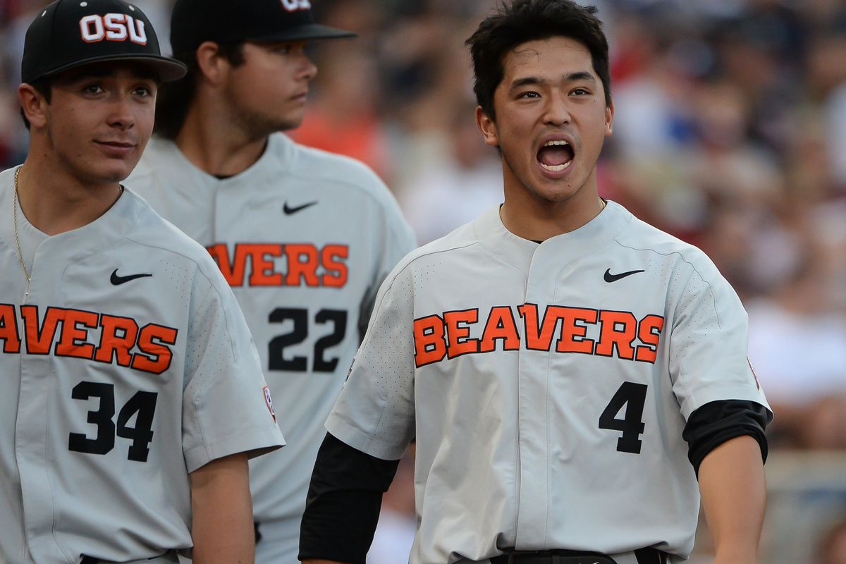 NCAA Baseball: College World Series-Mississippi State vs Oregon State