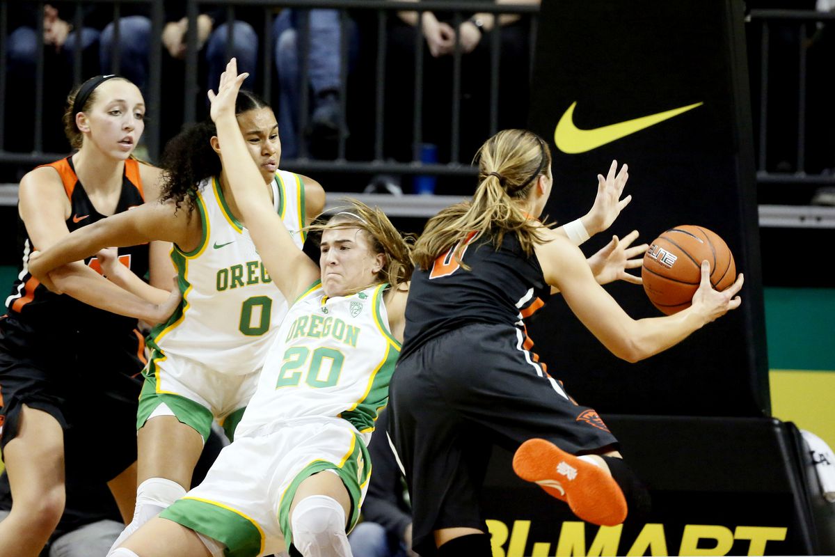 NCAA Womens Basketball: Oregon St. at Oregon