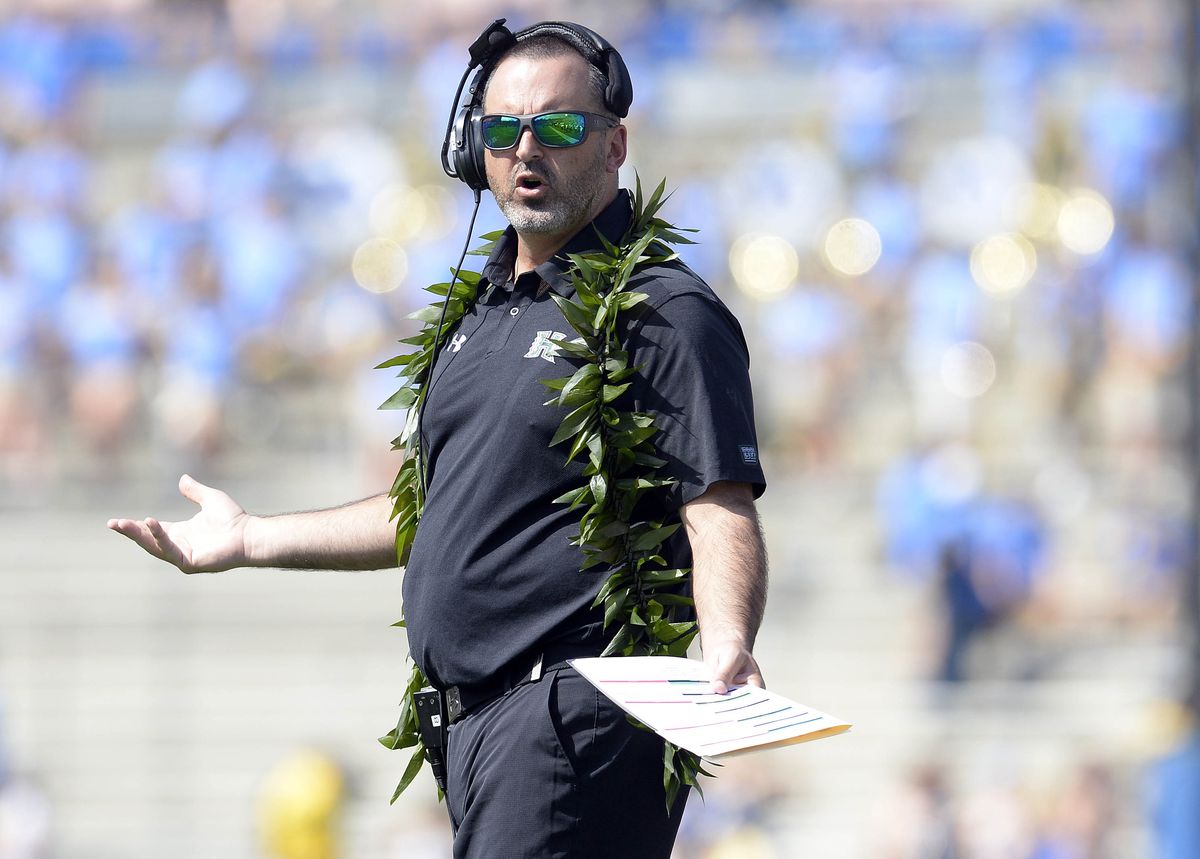 NCAA Football: Hawaii at UCLA