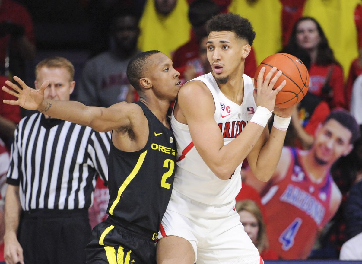 NCAA Basketball: Oregon at Arizona