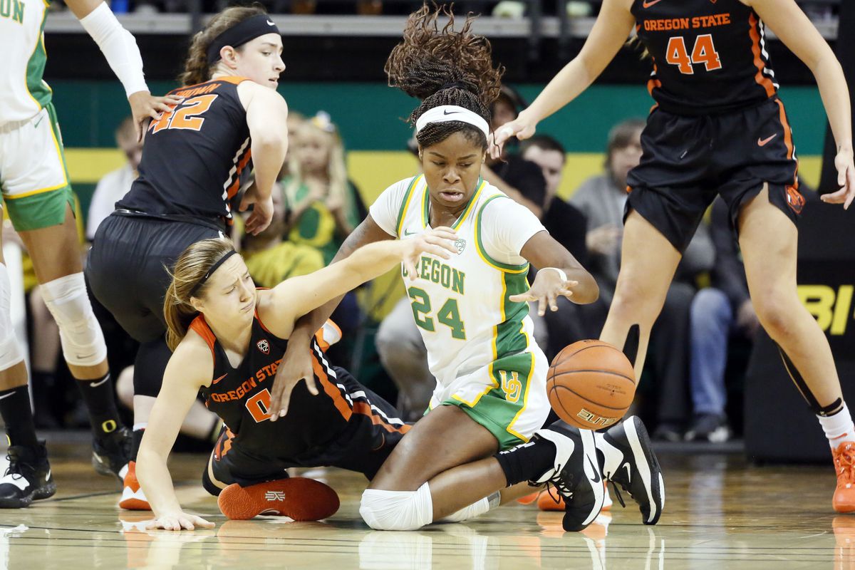 NCAA Womens Basketball: Oregon St. at Oregon
