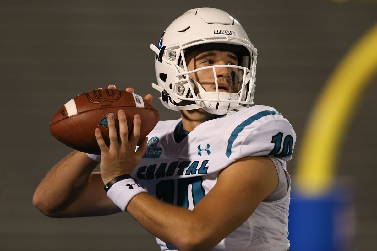 COLLEGE FOOTBALL: SEP 12 Coastal Carolina at Kansas
