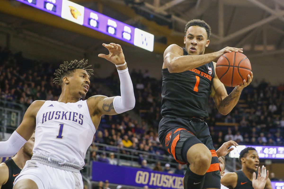 NCAA Basketball: Oregon State at Washington