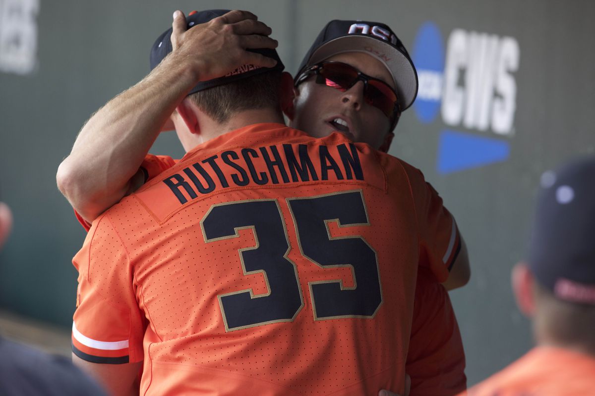 NCAA Baseball: College World Series-LSU vs Oregon State