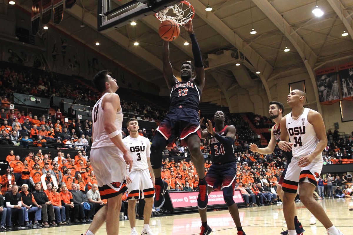 NCAA Basketball: Arizona at Oregon State