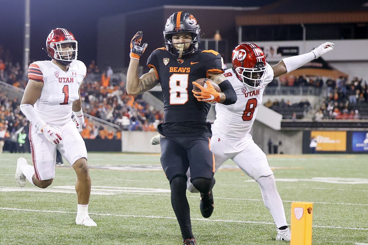 NCAA Football: Utah at Oregon State
