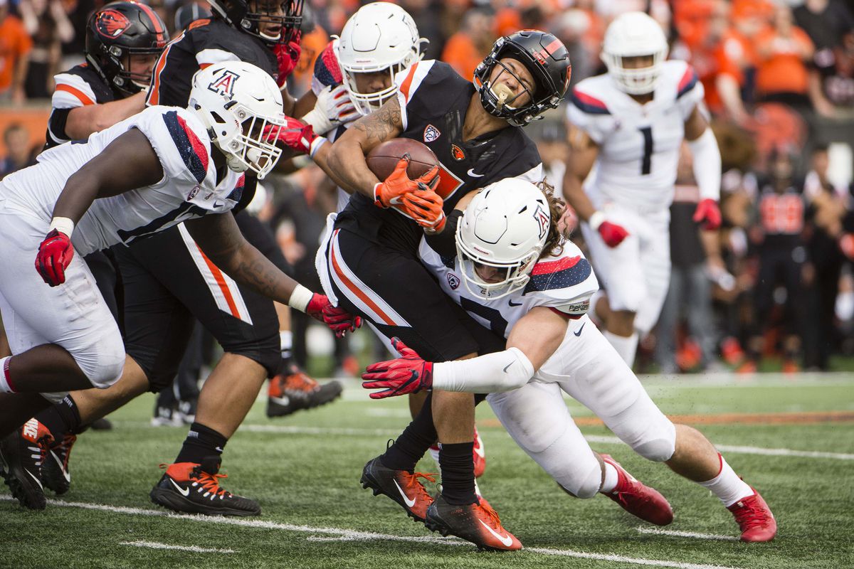 NCAA Football: Arizona at Oregon State