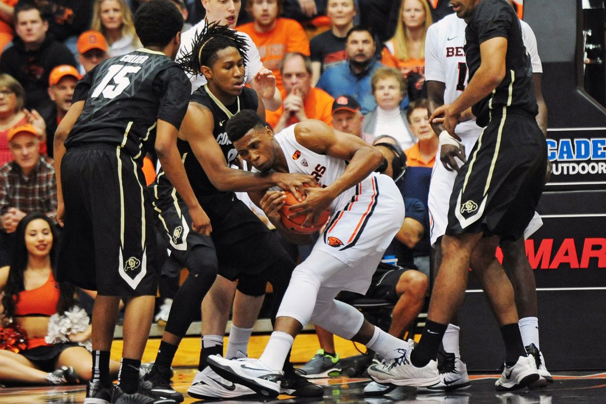 Behind a huge first half Oregon State was able to control the game against Colorado and win their school record 15th home game