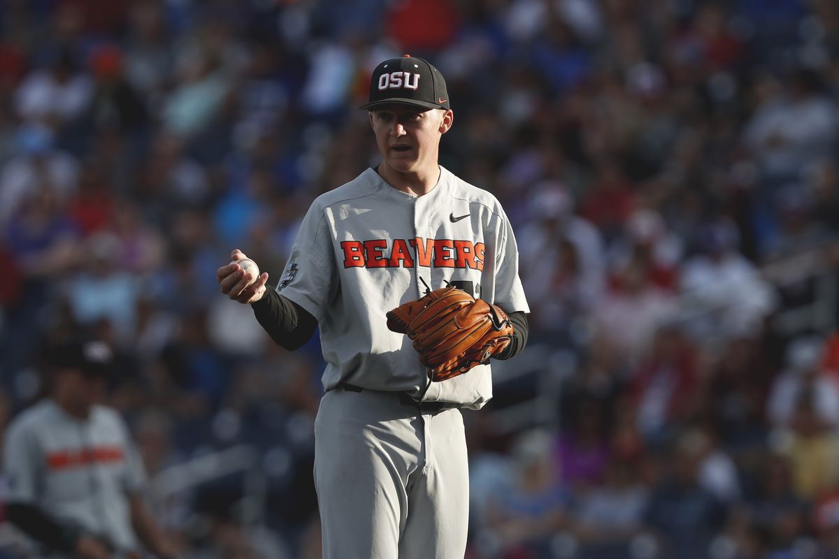 NCAA Baseball: College World Series-Mississippi State vs Oregon State