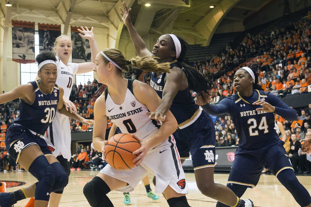 NCAA Womens Basketball: Notre Dame at Oregon State