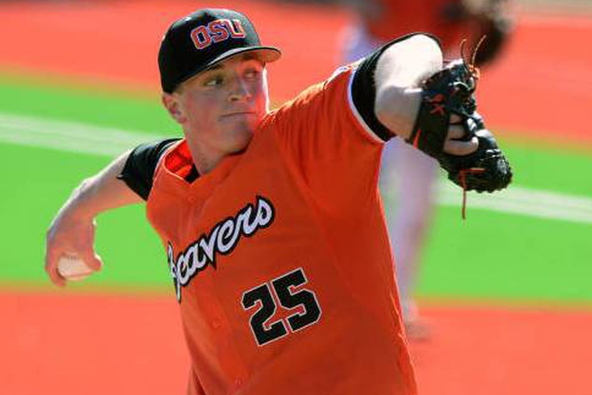 Drew Rasmussen will look to keep Arizona's best in conference bats in check this evening, as Oregon St. goes for the series win.