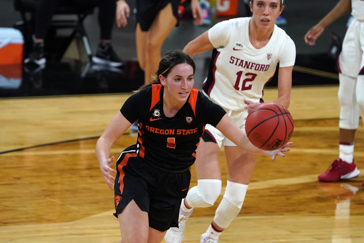 NCAA Womens Basketball: Pac-12 Conference Tournament-Oregon State vs Stanford