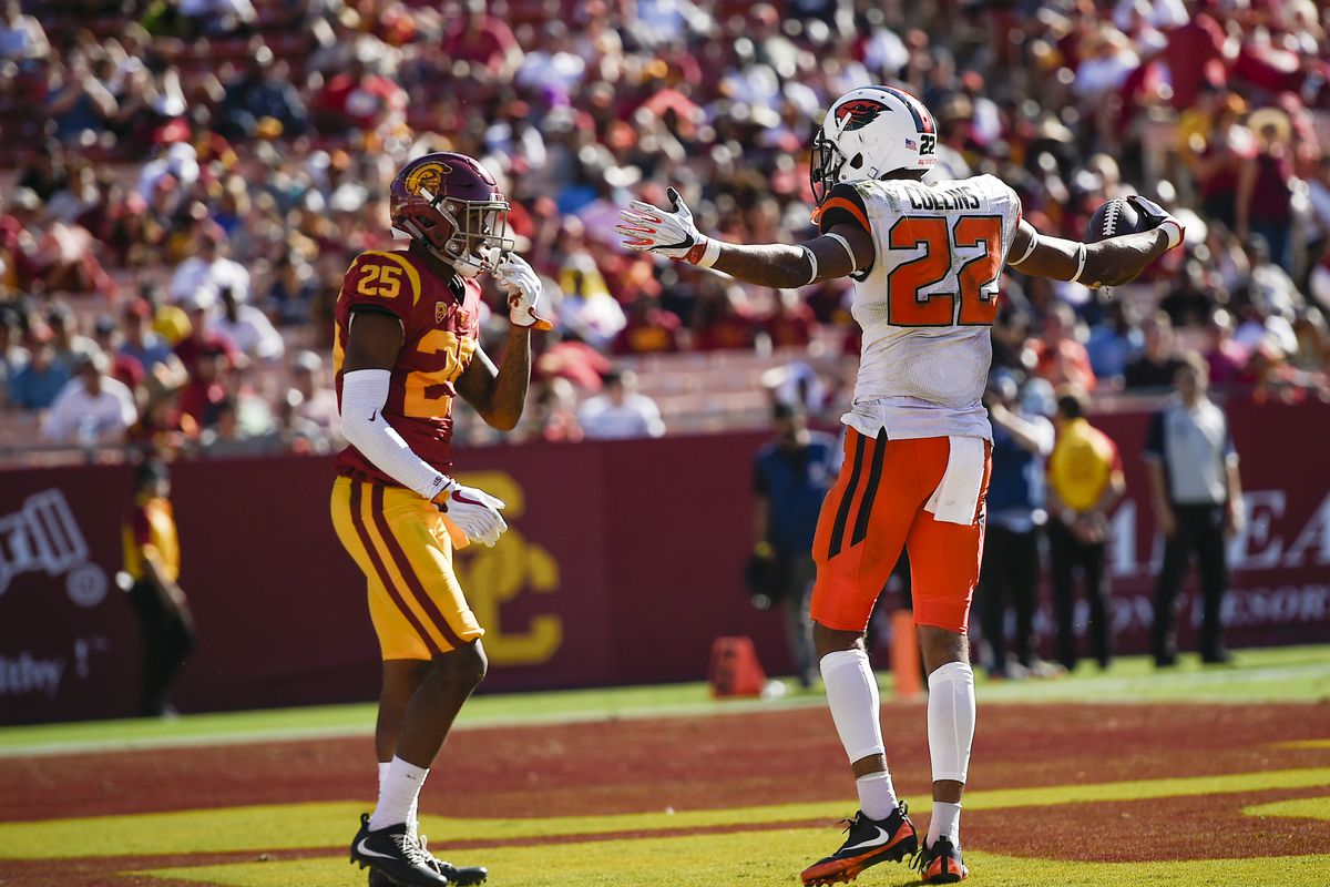 NCAA Football: Oregon State at Southern California